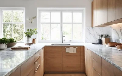 Transforming Spaces: Scandi-Style Kitchens with Elegant Marble Worktops