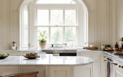 Timeless Kitchen Elegance: Merging Period Features with Modern Worktops